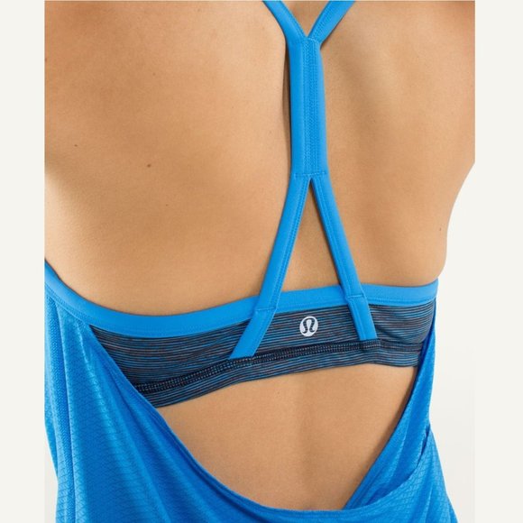 Lululemon C.Y.B Tank Cornflower Blue 8 - Picture 12 of 16